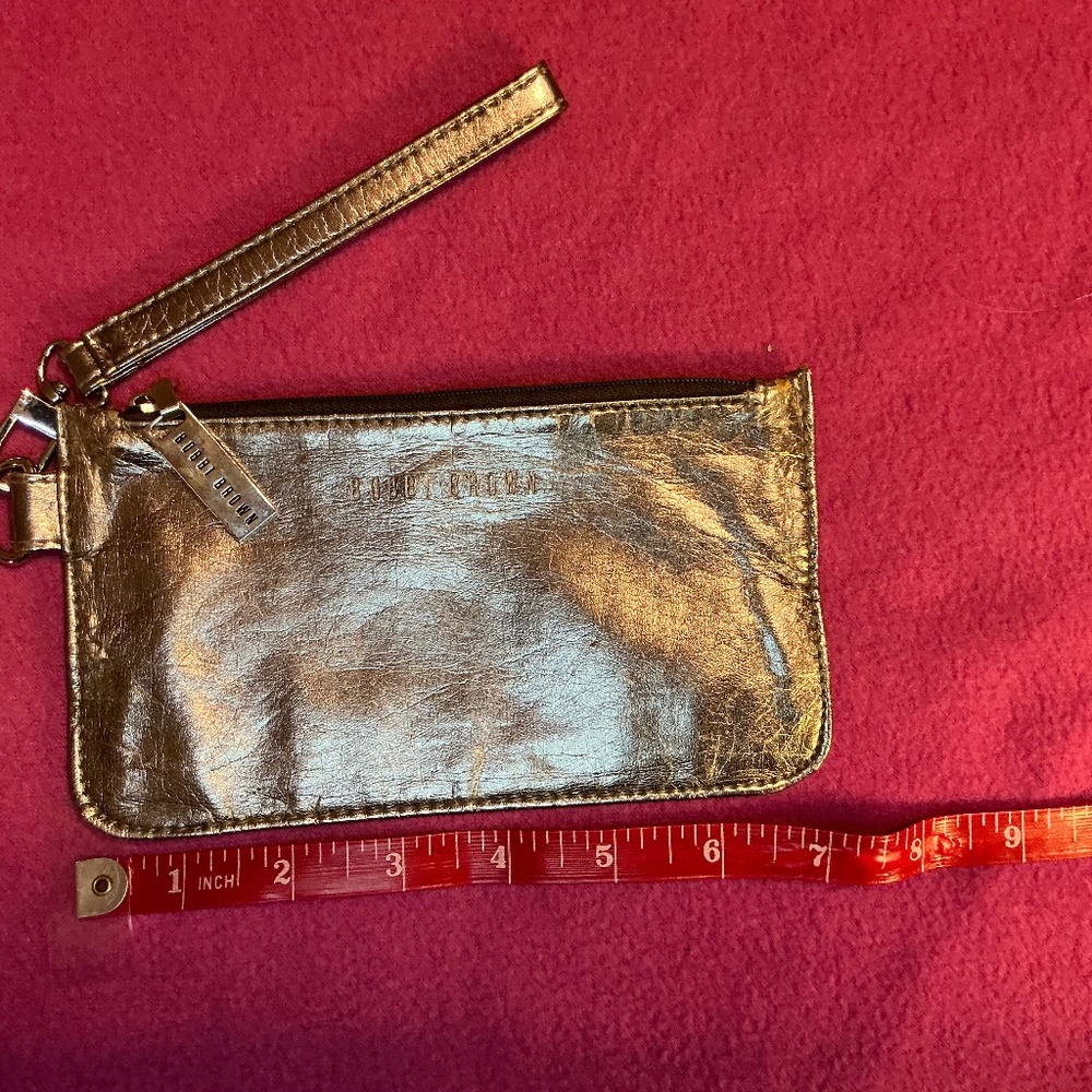 Bobbi Brown Rare Silver Cosmetic Bag - Never used